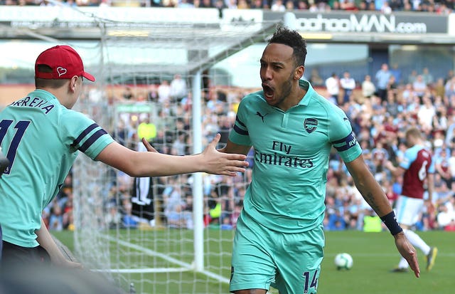 The goals keep coming for Arsenal's Pierre-Emerick Aubameyang