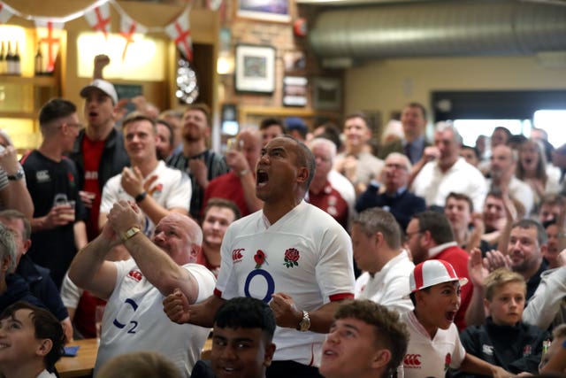 Fans Watching England v South Africa – 2019 Rugby World Cup Final