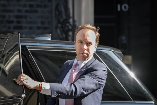 Health Secretary Matt Hancock (Stefan Rousseau/PA Wire)