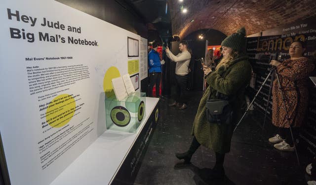 Mal Evans’ Beatles notebook