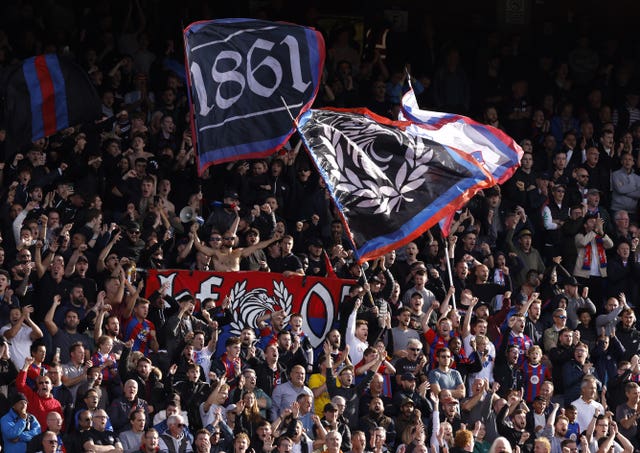 Selhurst Park fans