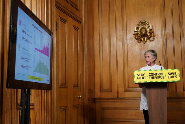 Deputy chief scientific adviser Professor Dame Angela McLean