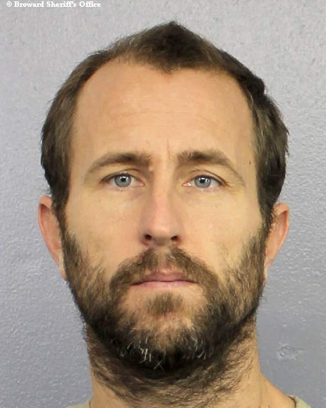 Lewis Bennett, a Briton whose wife mysteriously vanished as the newly-weds sailed off the Cuban coast (Broward Sheriff's Office/PA)