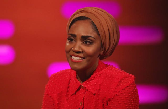 TV chef Nadiya Hussain credits family and friends with helping her to cope with life's pressures. Isabel Infantes/PA Wire
