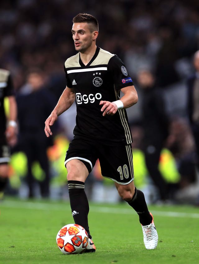 Dusan Tadic shone for Ajax in last season's Champions League