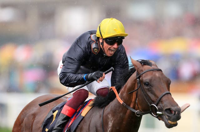 Crystal Ocean wins the Prince of Wales's Stakes under Frankie Dettori