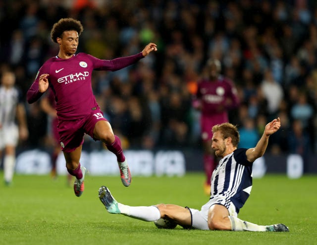 Manchester City began their route to the final with victory at West Brom