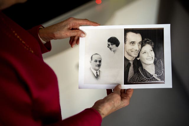 Pictures of Holocaust victims