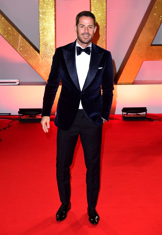Jamie Redknapp on the red carpet