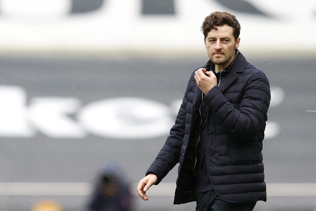 Ryan Mason has two games left as interim manager of Tottenham
