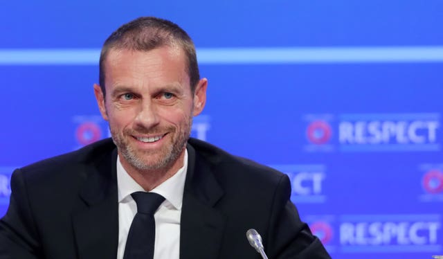 Aleksander Ceferin has not ruled out allowing fans to attend the closing stages of the Champions League 
