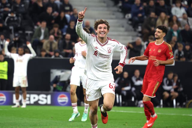 Lewis Koumas scored the sixth goal