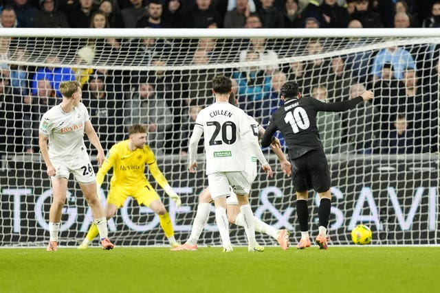 Swansea City v Manchester City – Carabao Cup – Fourth Round – Swansea.com Stadium