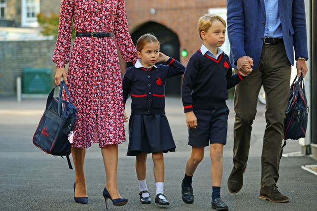 Charlotte starting school