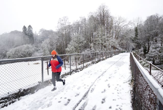 Winter weather Jan 14th 2021