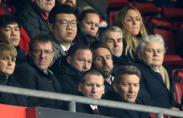 Matt Le Tissier, Steve Holland and Gareth Southgate were all watching on at St Mary's