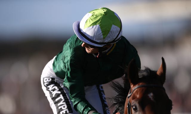 Harry Bentley looking round for non-existent dangers on Kinross