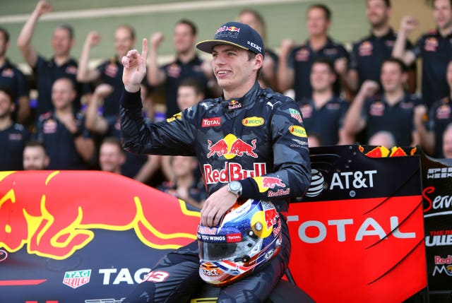 Max Verstappen at the 2016 Abu Dhabi Grand Prix