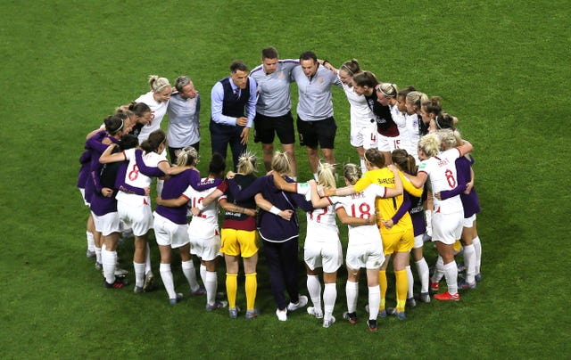 England's women have something to celebrate after making the semi-finals