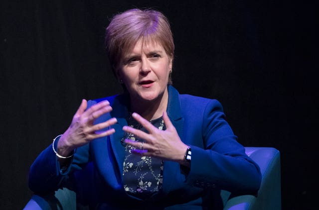 First Minister Nicola Sturgeon at the Edinburgh Fringe