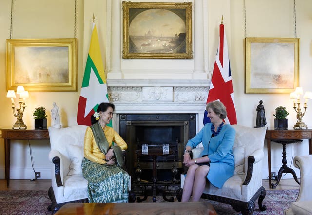 Aung San Suu Kyi visit