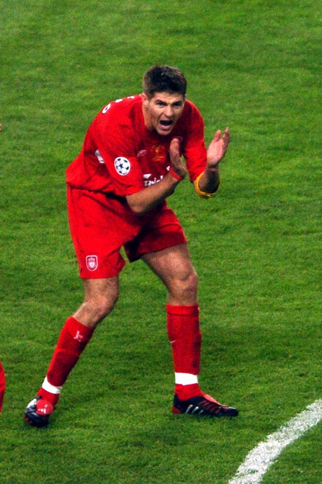 Gerrard sparked Liverpool's fightback in Istanbul