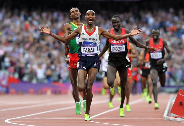 Mo Farah won double Olympic gold at London 2012