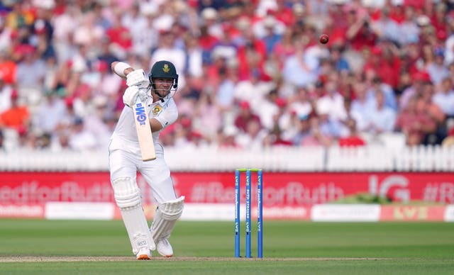 Sarel Erwee hit 73 from 146 against England
