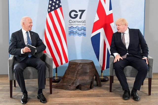 Boris Johnson visit to US