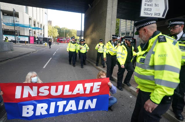 Insulate Britain protests