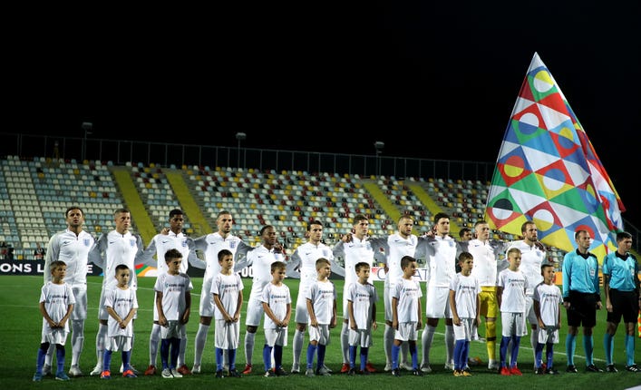 England's Nations League game in Croatia was also played behind closed doors.