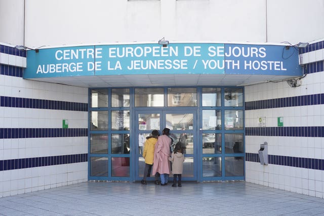 The refugee processing centre in Calais
