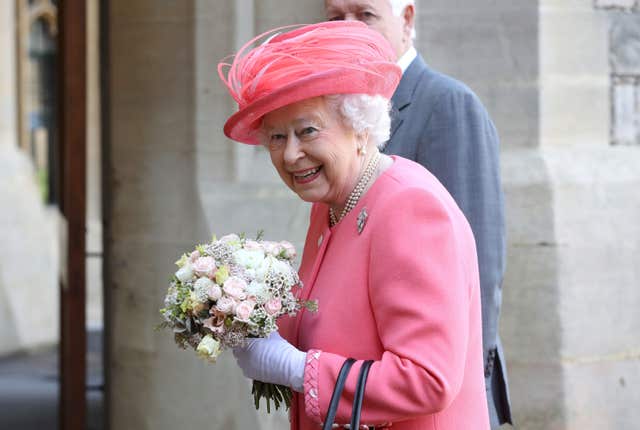 Queen Elizabeth II is hosting the reception for Harry and Meghan (Chris Jackson/PA)