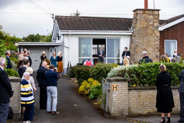 James Nesbitt Sr funeral