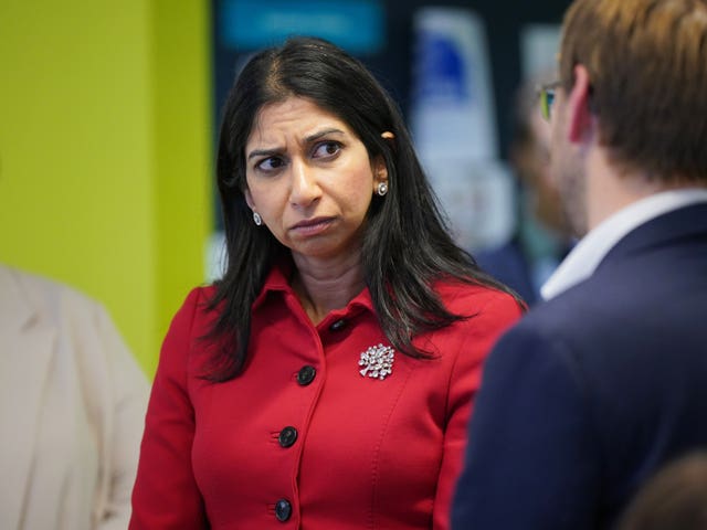 Suella Braverman visit to London charities