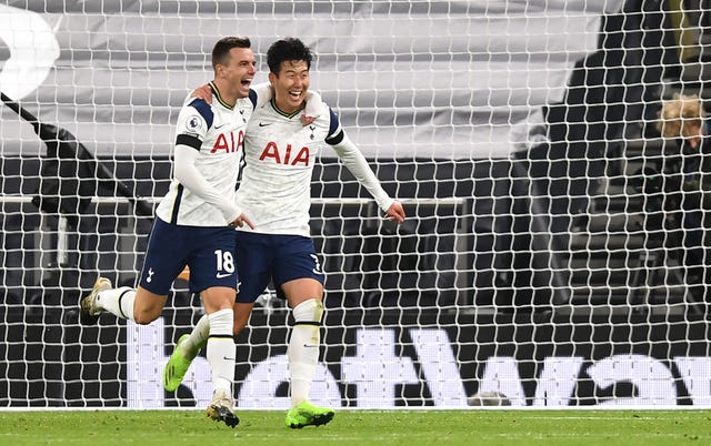 Giovanni Lo Celso and Son Heung-min were Tottenham's goalscorers