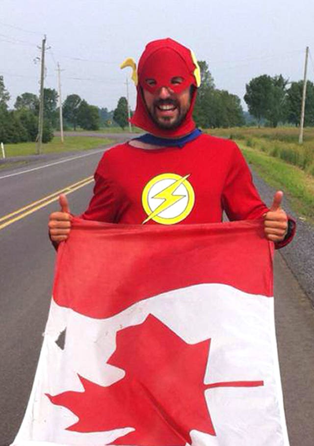 Jamie McDonald as The Flash