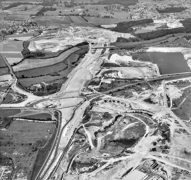 Aerial photograph made available online