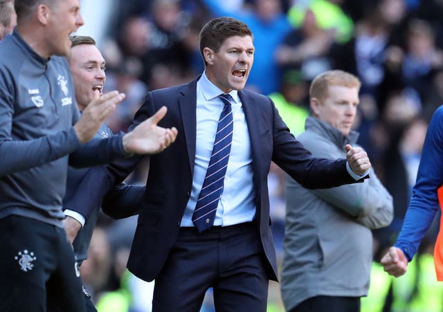 Gerrard''s tea will square off with Neil Lennon''s Celtic on Sunday