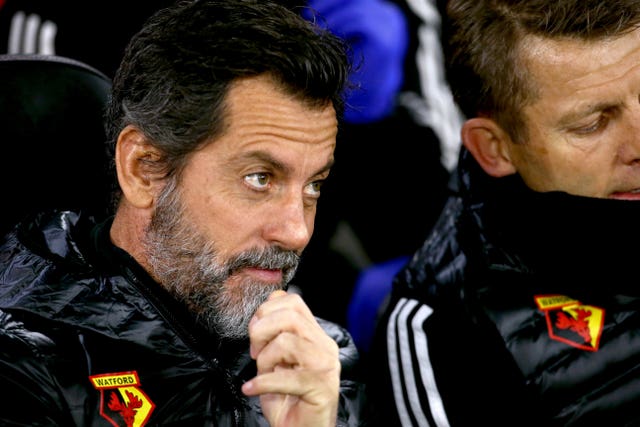 Quique Sanchez Flores was sacked on Sunday