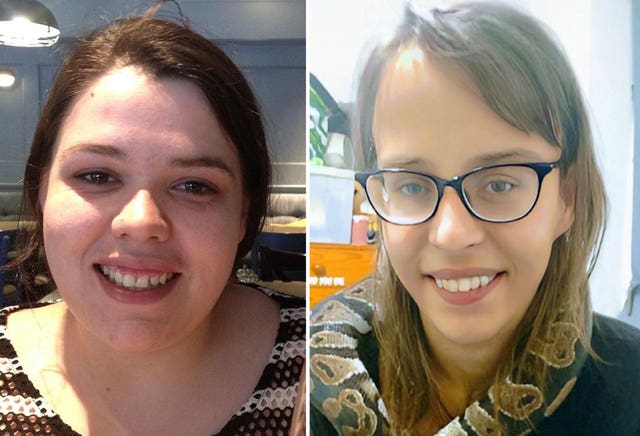 Joanne Pearson (left) and Teohna Grant