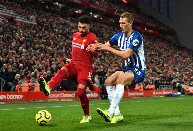 Liverpool made it 40 points from a possible 42 this season with their win over Brighton