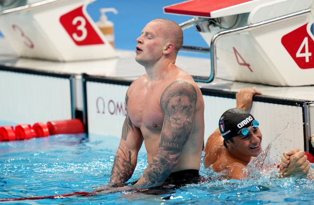 Peaty finished more than half a second clear of the rest of the field (Joe Giddens/PA)