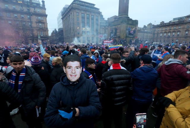 Rangers fans