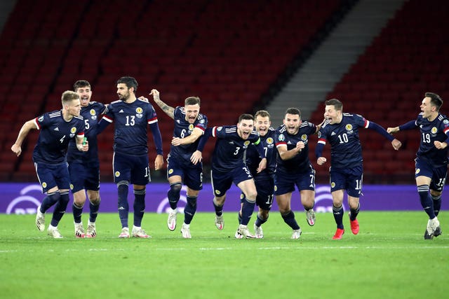 Scotland triumph on penalties to progress in Euro 2020 play-offs