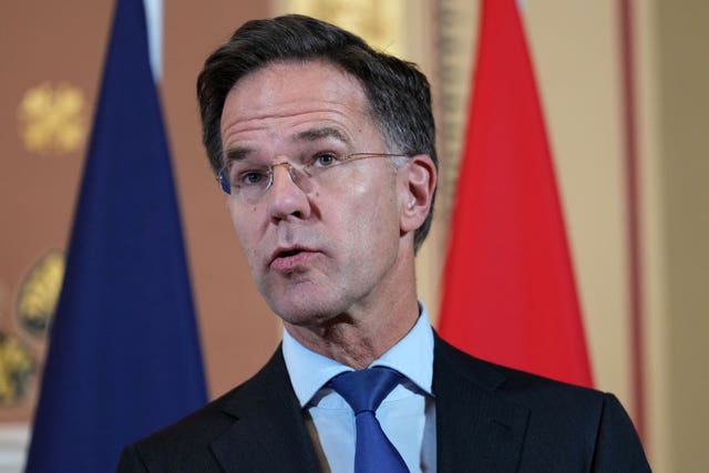 Nato secretary-general Mark Rutte