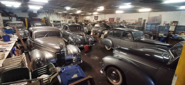 Some of the Humber vehicles due to be auctioned