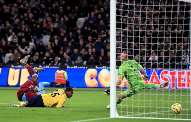 Angelo Ogbonna, left, scored the opener 