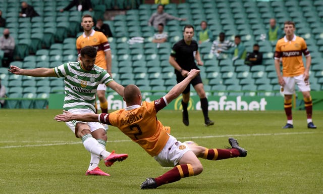 Celtic respond to Champions League exit with convincing win over Motherwell
