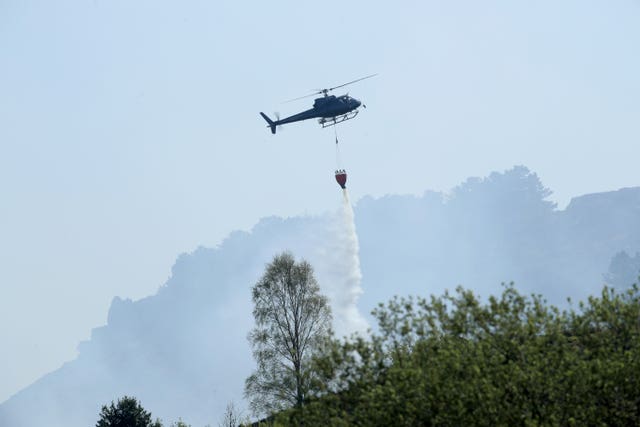 Ilkley Moor fires